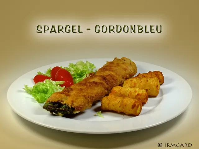 Spargel-Cordonbleu