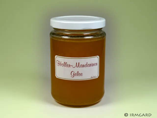 Hollerblüten-Mandarinen-Gelee