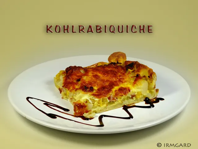 Kohlrabiquiche