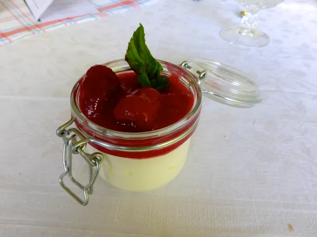 Himbeer-Joghurt-Mousse