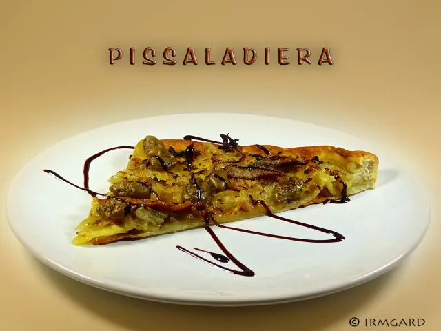Pissaladiera / Zwiebelpizza