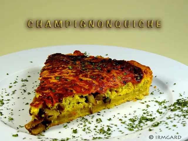 Champignon-Quiche