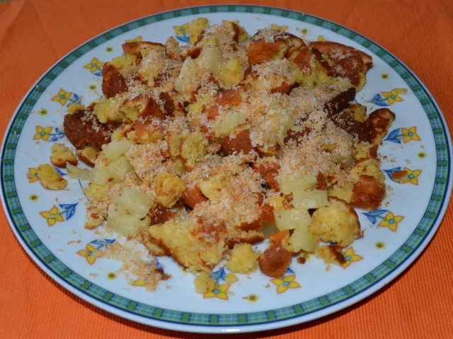 Ananas-Kokos-Schmarren