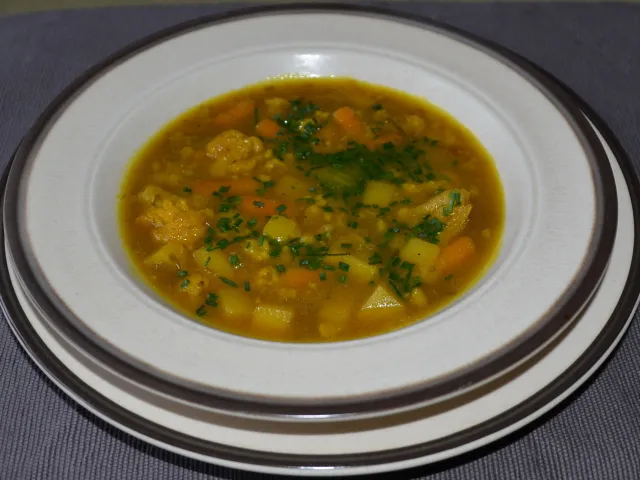 Winterliche Kraftsuppe