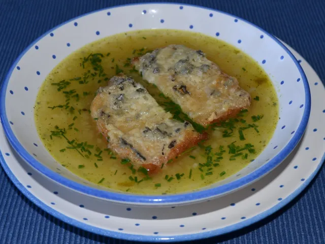 Französische Zwiebelsuppe