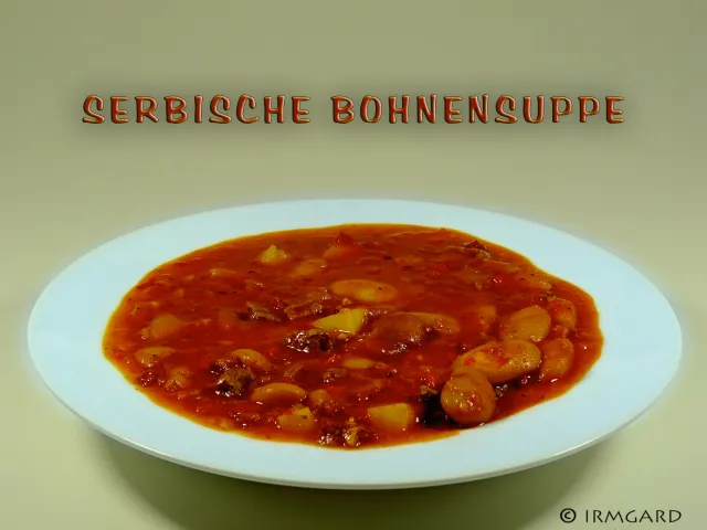 Serbische Bohnensuppe