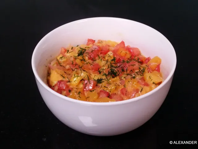 Mango - Tomaten - Chili - Dip