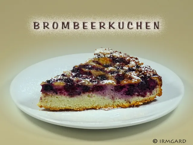 Brombeerkuchen