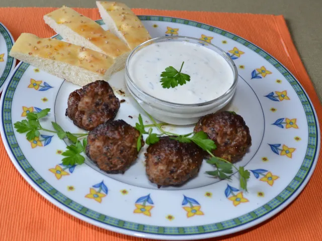 Köfte aus Rindfleisch
