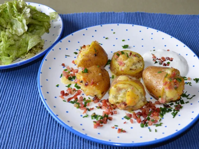 Gefüllte Kartoffeln