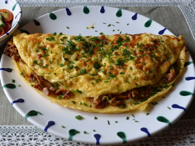Schwammerl-Omelette