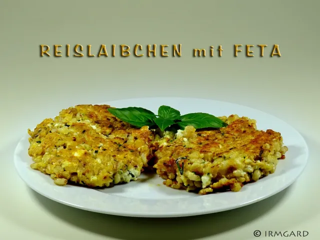 Reislaibchen mit Feta