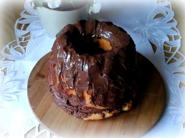 Einfacher Marmorkuchen