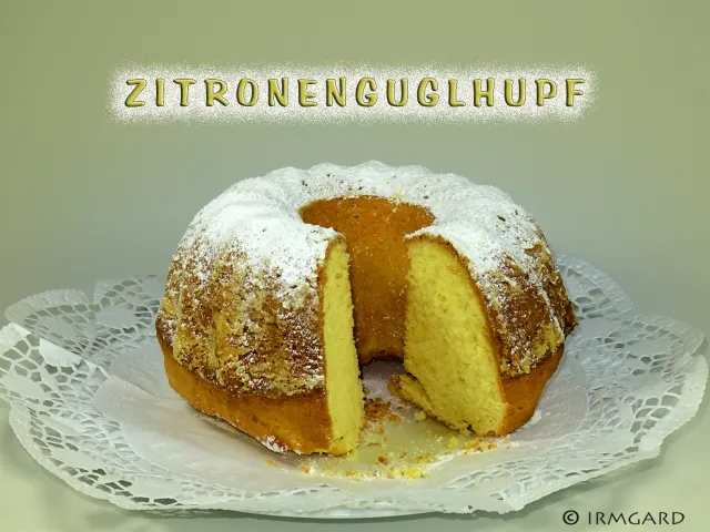 Zitronenguglhupf