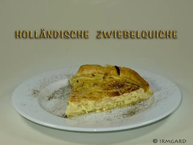 Holländischer Zwiebelkuchen