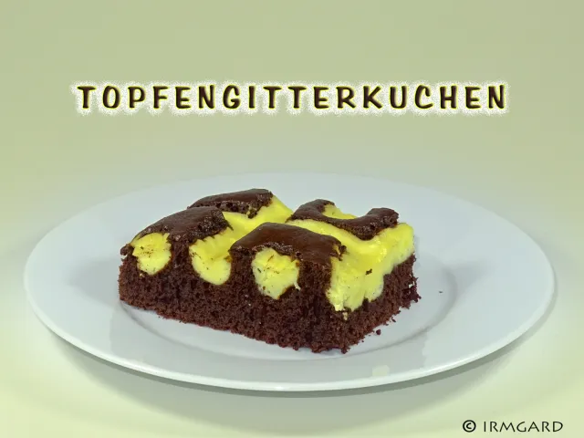 Topfengitterkuchen