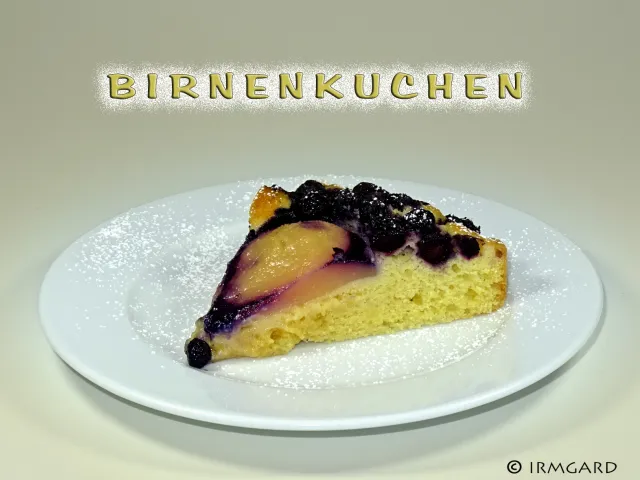 Birnenkuchen