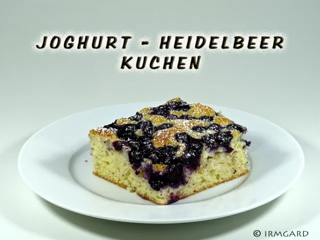 Joghurt-Heidelbeer-Kuchen
