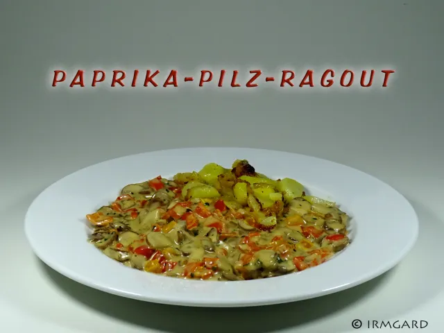 Paprika-Pilz-Ragout