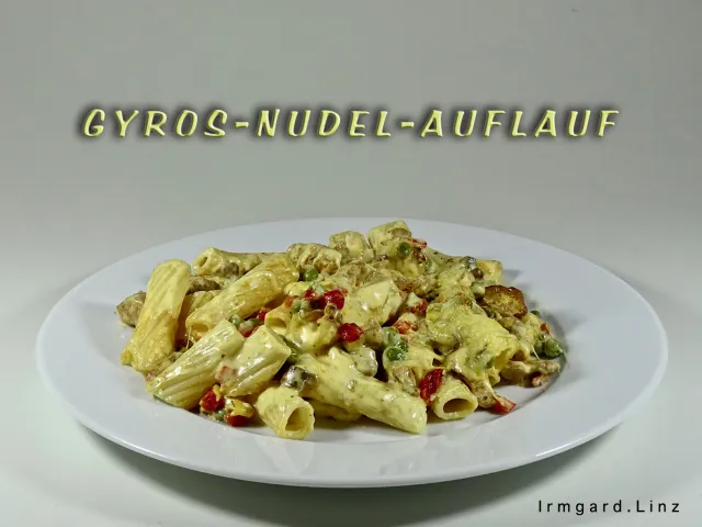 Gyros-Nudel-Auflauf