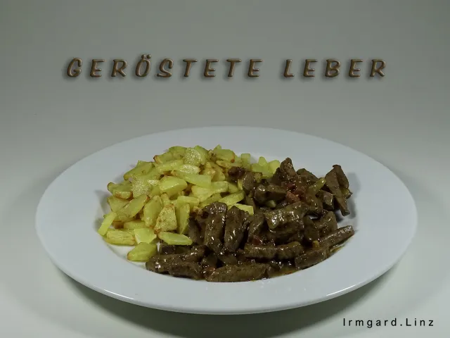 Geröstete Leber