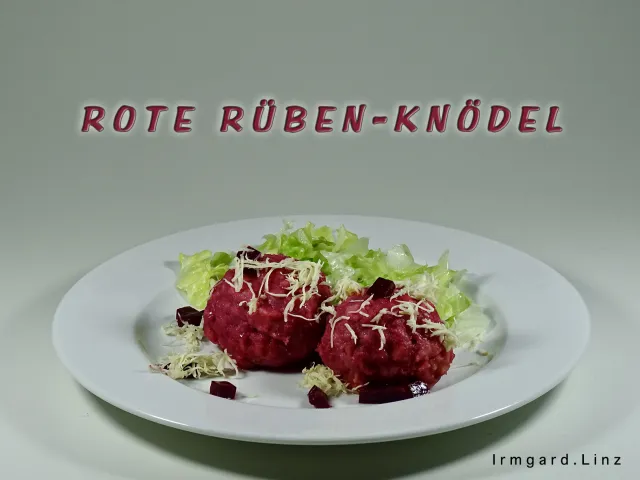 Rote Rüben-Knödel
