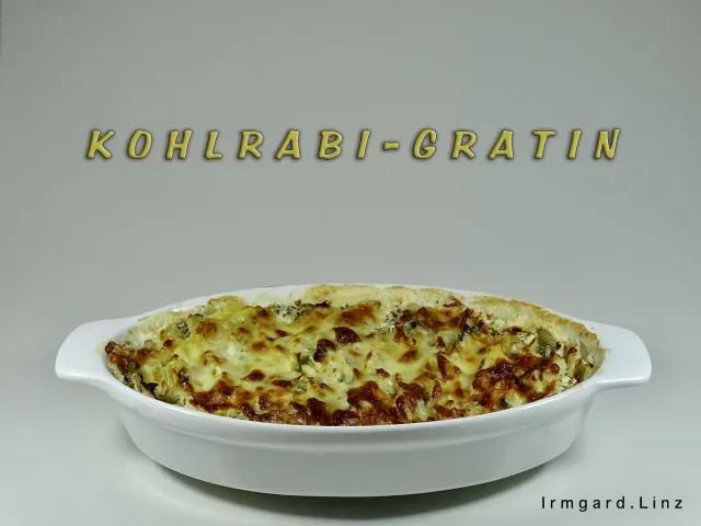 Kohlrabi-Gratin