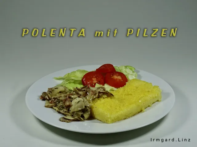 Polenta mit Pilzen