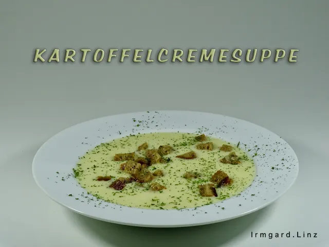 Kartoffelcremesuppe