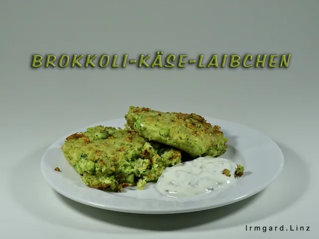 Brokkoli-Käse-Laibchen