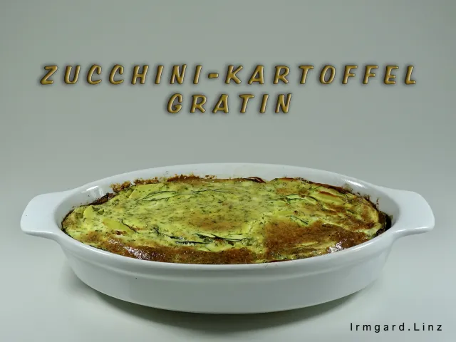 Zucchini-Kartoffel-Gratin