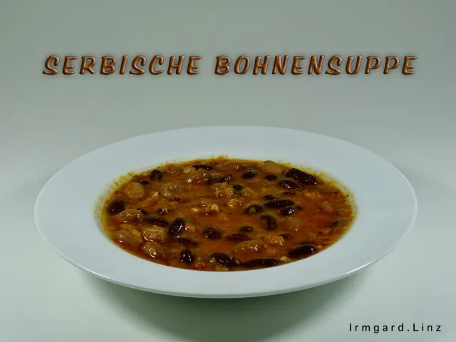 Serbische Bohnensuppe