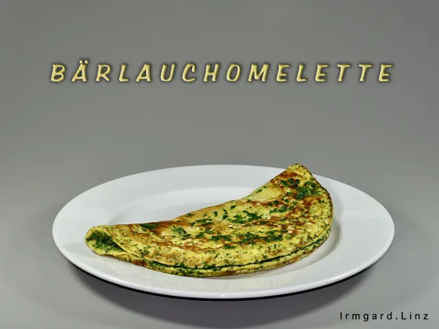 Bärlauchomelette