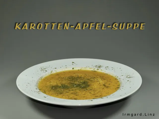 Karotten-Apfel-Suppe