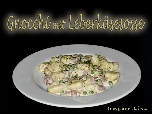 Gnocchi mit Leberkässosse