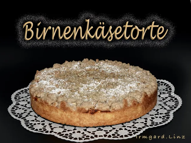 Birnenkäsekuchen