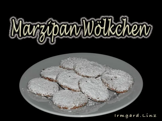 Marzipanwölkchen