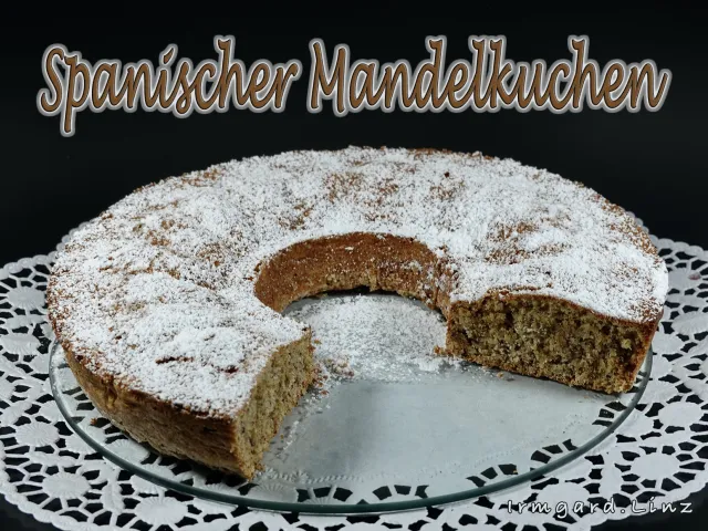 Spanischer Mandelkuchen