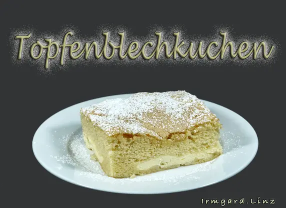Topfenblechkuchen