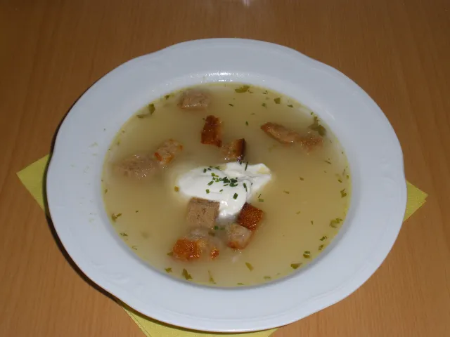 Knoflsuppe