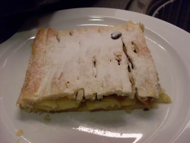 Blätterteig - Apfelstrudel
