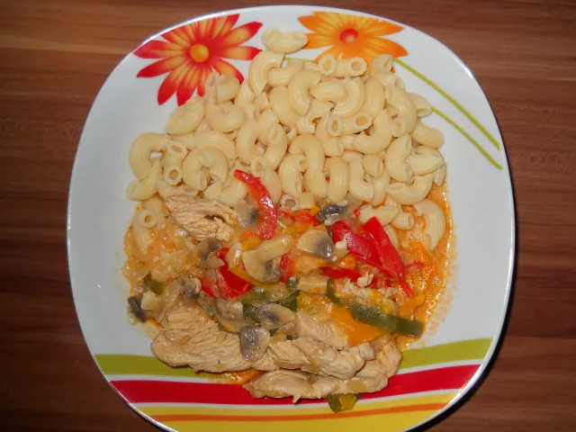 Puten-Rahm-Geschnetzeltes