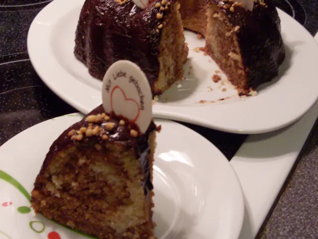 Marmorgugelhupf ohne Ei