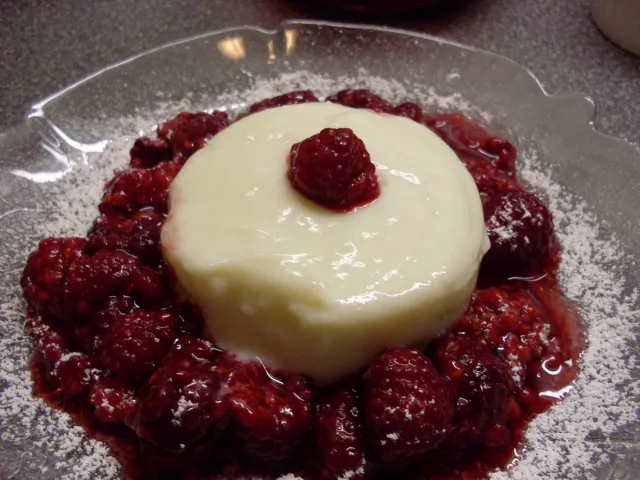 Holunderblüten - Pudding