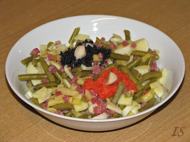 Wachsbohnensalat