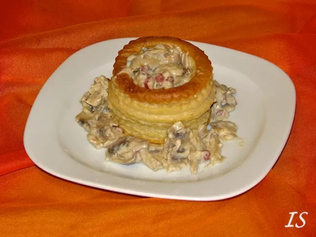 Königinpastete mit Ragout Fin