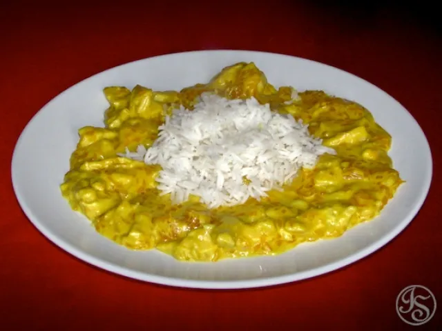 Mandarinen-Puten-Curry