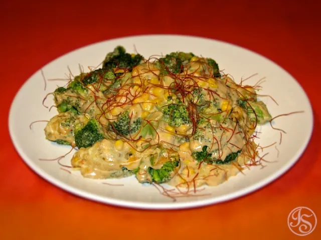 Brokkoli-Mais-Auflauf