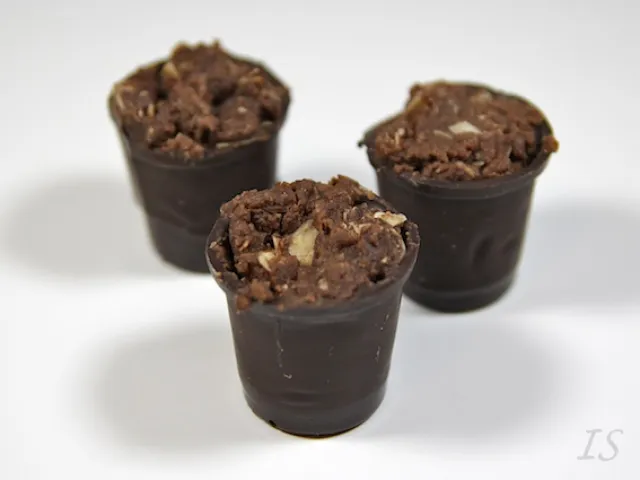 Schokotöpfchen mit Nusstrüffel
