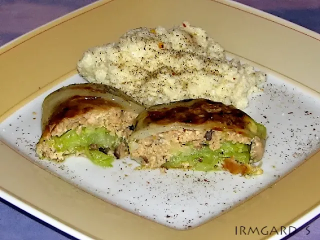 Krautrouladen mit Sojafüllung